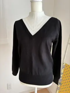 新品未使用　レディース　ニット セーター　長袖　無地