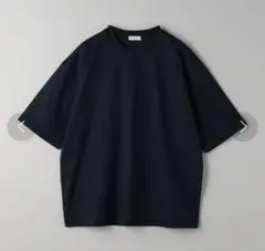 スーパークール ワイドテーパード クルーネック カットソー -接触冷感-