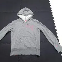 プーマ Puma グレー フード付きパーカー L