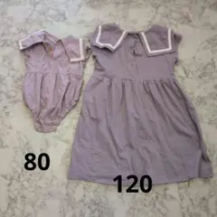 ペアマノン　セーラーロンパース＆ワンピースのサムネイル