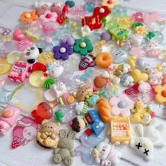 【67】デコパーツ約100個以上まとめ売り