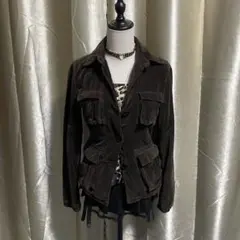 コーディロイジャケット 胸ポケット archive y2k