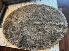 ウニコ　北欧系クリーム色 ダイヤモンドパターン ラグ ウニコ 北欧系クリーム色 ダイヤモンドパターン ラグ - メルカリ