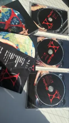 X THE WORLD 3枚組 CD X JAPAN エックスジャパン