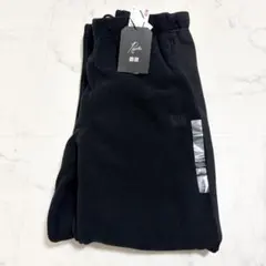 ユニクロ　ニードルス　フリースパンツ ブラック M