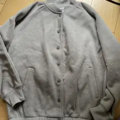 Champion グレー ボタン付きジャケット M