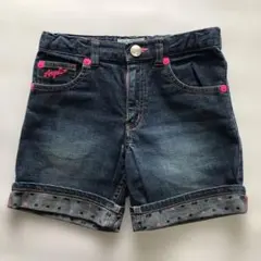 ANGEL BLUE エンジェルブルー ショートパンツ デニム 半ズボン130