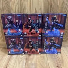 鬼滅の刃 フィギュア 6体セット 竈門炭治郎 冨岡義勇 猗窩座