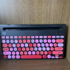 【美品・動作確認済】FD レトロ風 ワイヤレスキーボード iK3381D