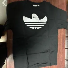 アディダス　adidasブラック Tシャツ シュムー　おばけ