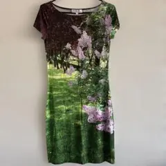 agnès b. ライラッキー転写ワンピース サイズ1