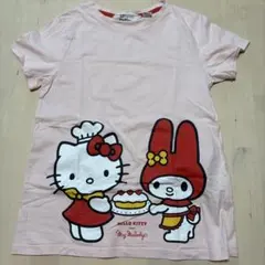H&M ハローキティ マイメロディ Tシャツ 134/140