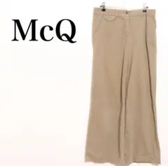 ★美品★ McQ マックキュー ワイドパンツ シルエット ハイウエスト