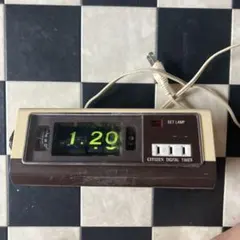 電池式】シチズン パタパタ時計 デジタルタイマー シグナルQ102 動作