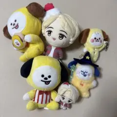 BT21 CHIMMY チミー　ジミン　ぬいぐるみ　6個セット
