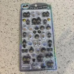 【正規品】モンチッチ モノクロ うるちゅるシール