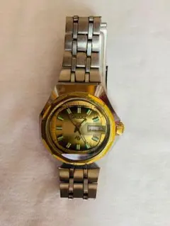 ORIENT オリエント 21JEWELS 自動巻き 腕時計 ゴールド文字盤のサムネイル