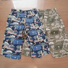 ユニクロ　ステテコ　140㎝　ズボン　パンツ　2点セット　スヌーピー