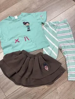 シュガーラッシュ 90cm スカートレギンス