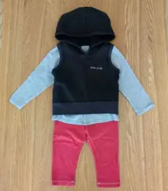 子供服 90 まとめ売り　計 3点　春 夏 秋　COMME CA ISM　Lee