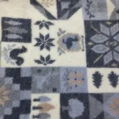 ニット生地 グレー系 100cm x 38cm