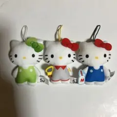 ハローキティ　50周年　マクドナルド　ハッピーセット　マスコット3個