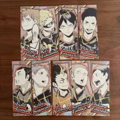 ハイキュー ステッカーコレクション 烏野高校 まとめ売り