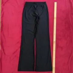 キッズ　 フレアダンスパンツ　黒のサムネイル