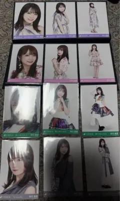 ふ*こ様 乃木坂46 生写真　秋元真夏　コンプ4種