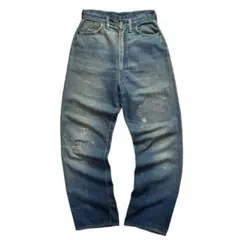 50s USA製 LEVIS 701XX モンローデニム 片面 青耳 黄耳のサムネイル