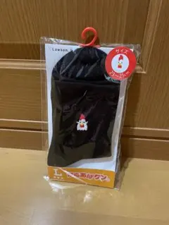 からあげクン ソックス 靴下 ブラック 23-25cm 新品