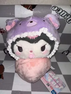 圧縮なし！ サンリオ ラテクマベビーおくるみBIGぬいぐるみvol.2 クロミ