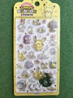 ポケモン ピカチュウ キャンディボンボステッカー
