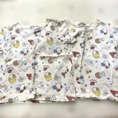 サンリオキャラクターズ 半袖Tシャツ 2枚セット 95cm