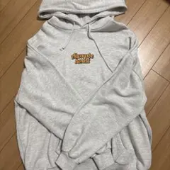 グレー パーカー Always be honest