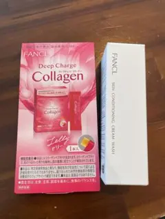 FANCL ディープチャージコラーゲン＆洗顔料セットのサムネイル