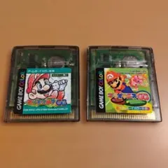 ゲームボーイカラーソフト マリオゴルフGB マリオテニスGB 2本セット