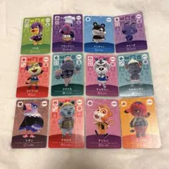 amiibo あつ森 コワイ系多め12枚セット