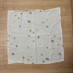 コンゲスロイド　オーガニックコットン レモン柄 おくるみ ガーゼケット