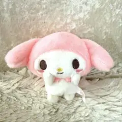 ぷくほぺマスコット2 マイメロ　マスコットぬいぐるみ