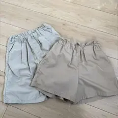 【130cm】キッズ ショートパンツ 2点セットSHOO-LA-RUE・西松屋