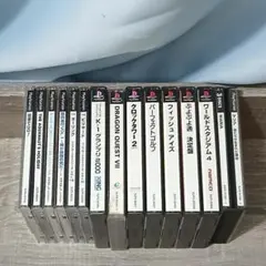 【PS1】 ソフト14本セット クロックタワー2 ドラクエ7 マリア 帯付 レア