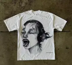 Tシャツ y2k opium archive グランジ 00s 半袖 ホワイト