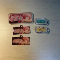 プロセカ桃井愛莉アクリルスタンド 5個セット ゲームキャラクター