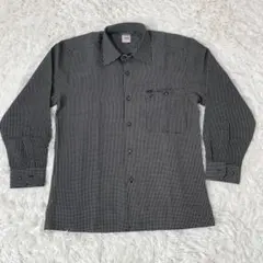 ZIMRAC シャツ 長袖シャツ 長袖 千鳥格子 M 古着
