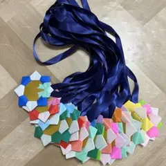 折り紙メダル　シンプル　30個＋予備
