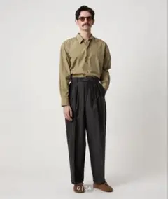 【Steven Alan】モールスキン ツープリーツ トラウザーズのサムネイル
