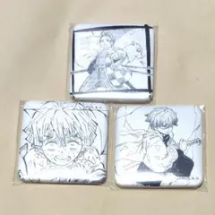 鬼滅の刃 ダイニング お楽しみくじ スクエア缶バッジ 炭治郎 善逸 禰