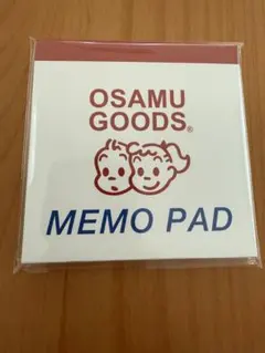 OSAMU GOODS メモパッド オサムグッズ メモ帳のサムネイル