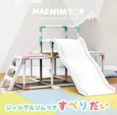 HAENIM TOY ジャングルジム すべり台付き